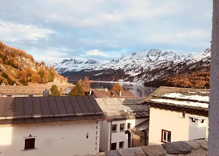 Chesa Tre Piz Feriehus Maloja